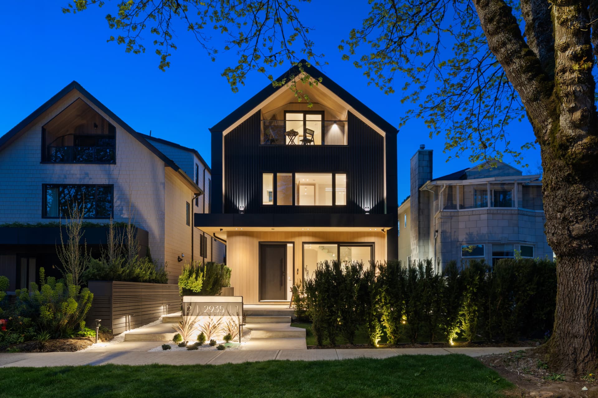 Completed home at Kits Home, Vancouver, BC